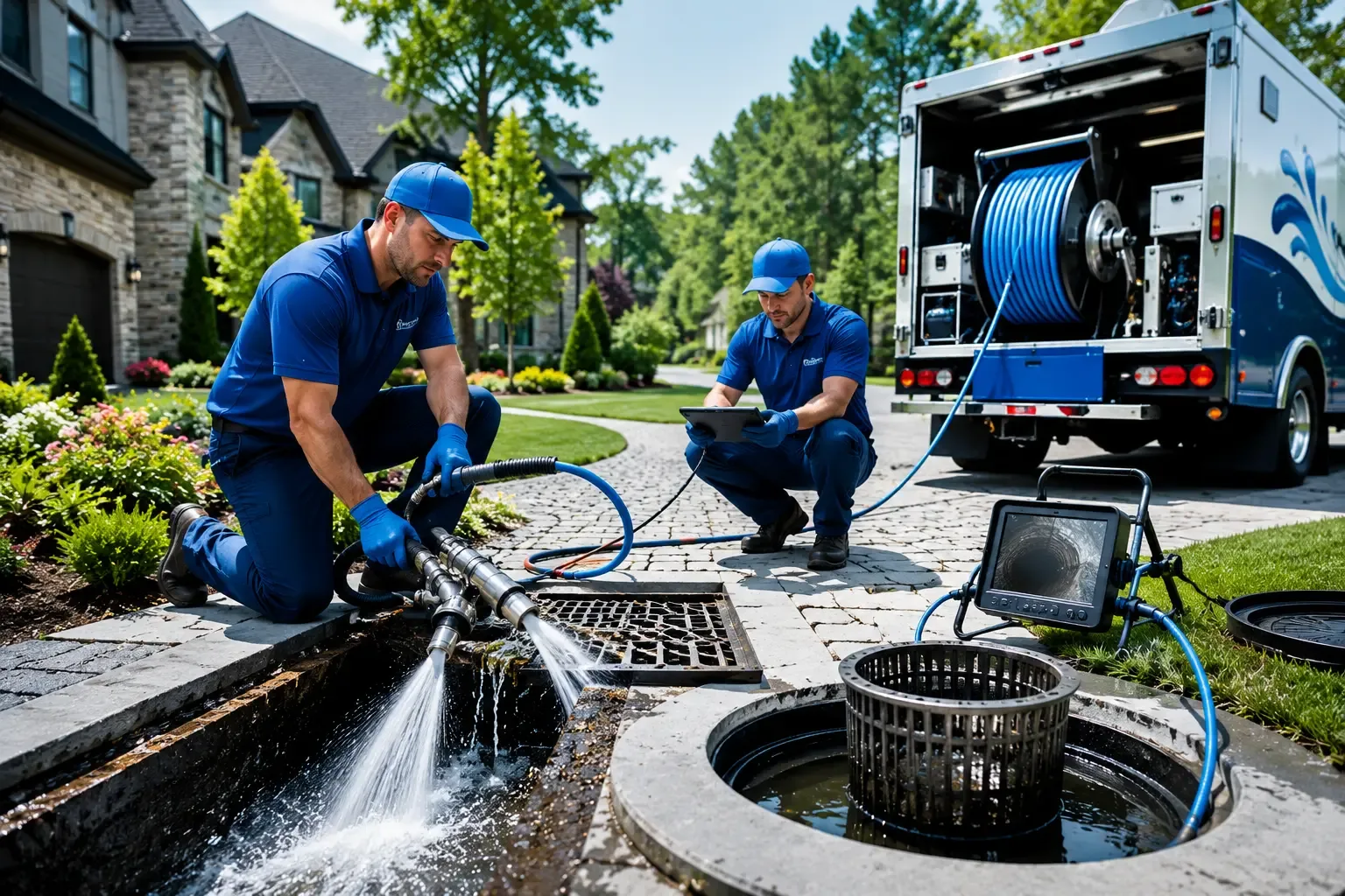 Local outdoor drain cleaning professionals in Lyndon Station, WI