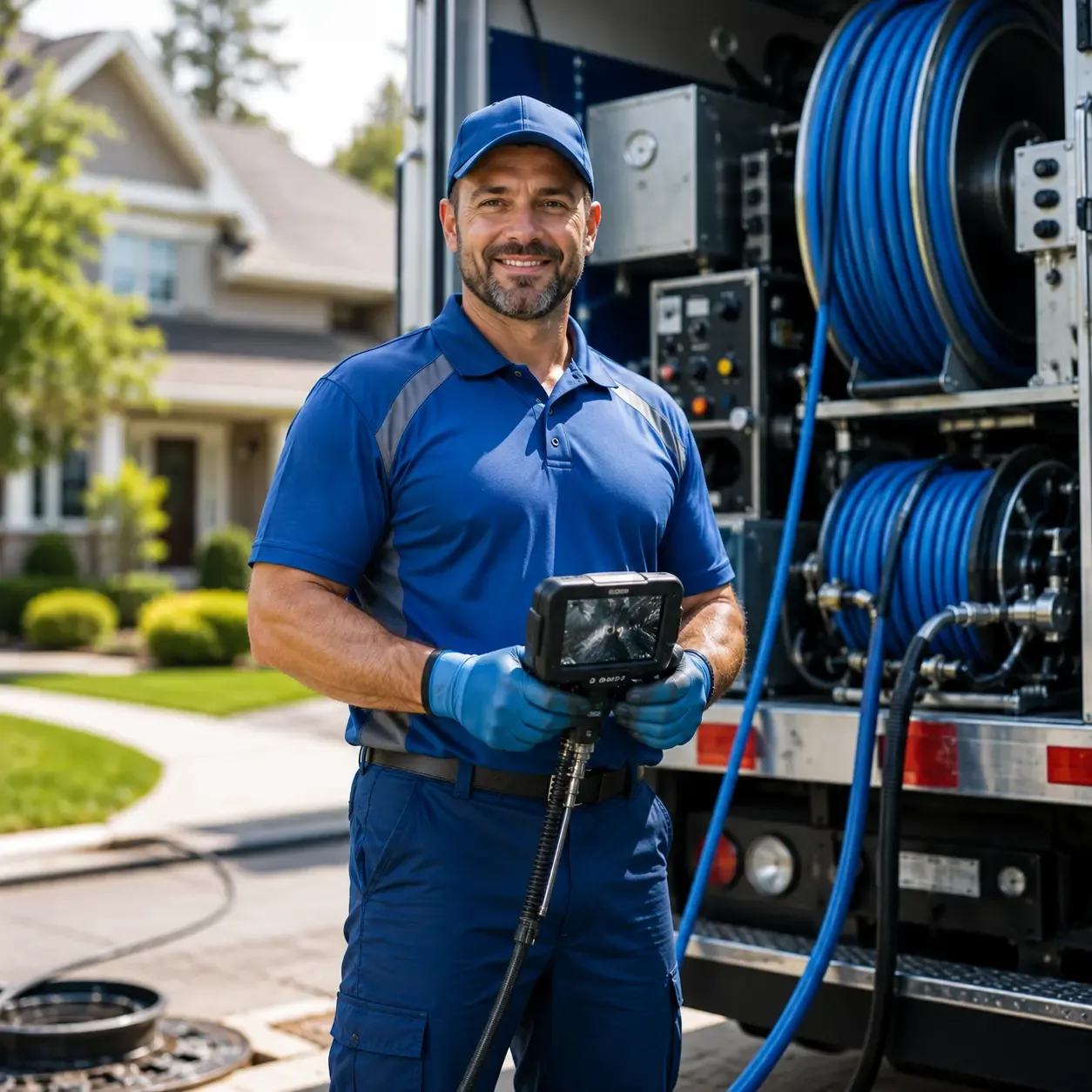 Local outdoor drain cleaning specialists in Lyndon Station, WI